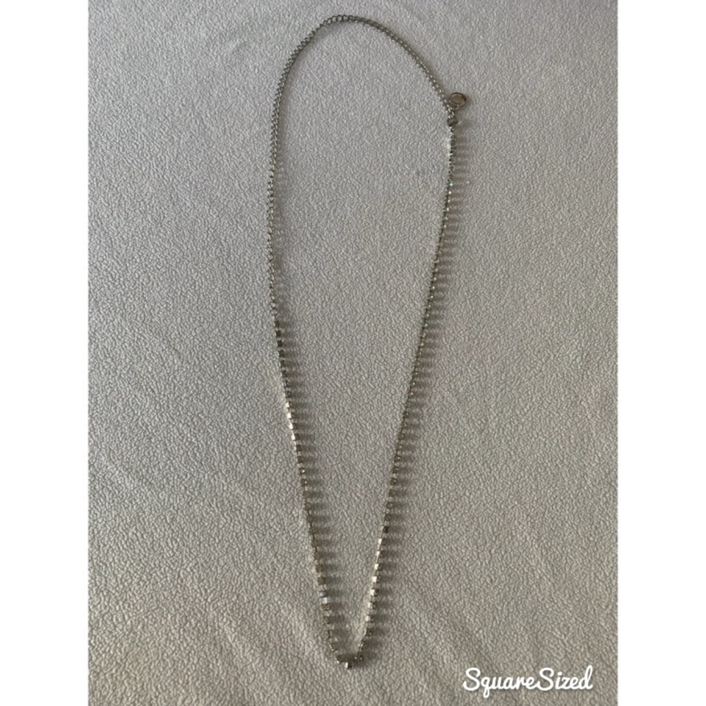 Silver Rhinestone Waist Necklace